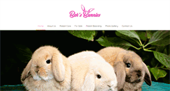 Desktop Screenshot of beksbunnies.com